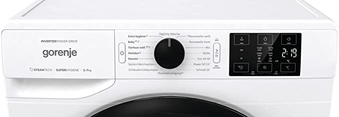 Gorenje Waschmaschine vergleichen und kaufen.